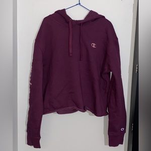 Champion Cropped Fleece Hoodie